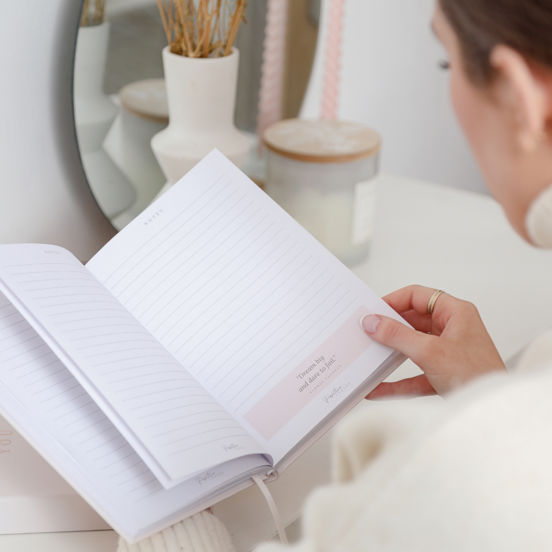 'You Got This' Positivity Notebook - Luxury Journal with Motivational and Inspirational Quotes (with optional pen)