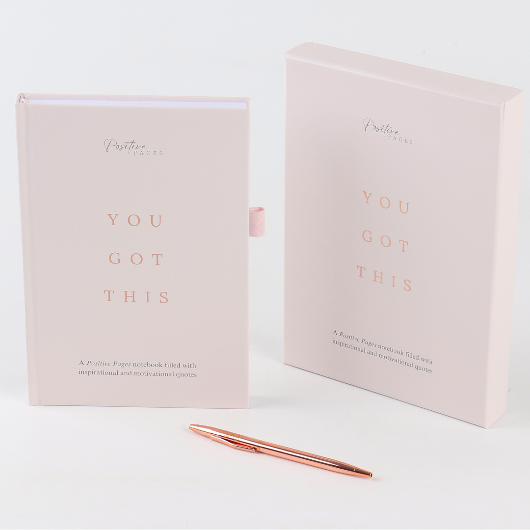 Rose Gold 'Positive Pages' Pen