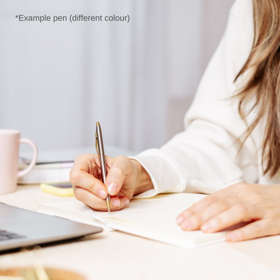 Rose Gold 'Positive Pages' Pen