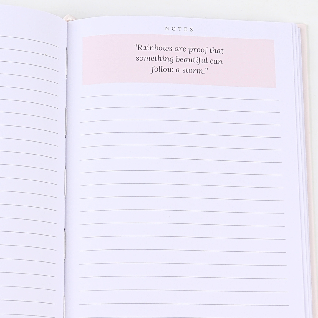 Positive Pages® Notebook with Pen  - Positivity Journal with Motivational Quotes
